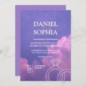 Einladung zur Hochzeit (Vorne/Hinten)