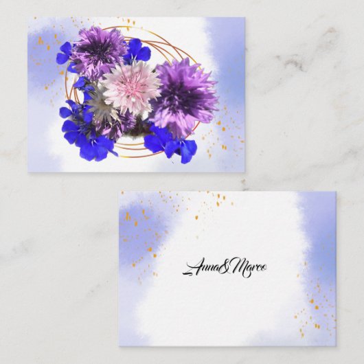 Einladung zur Hochzeit (Vorne/Hinten)