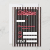 Einladung zur Hochzeit (Vorderseite)