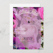 Einladung zur Hochzeit (Vorne/Hinten)