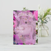 Einladung zur Hochzeit (Stehend Vorderseite)