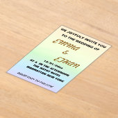 Einladung zur Hochzeit (Ablage )