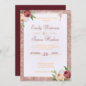 Einladung zur Hochzeit (Vorne/Hinten)