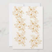 Einladung zur Hochzeit (Rückseite)