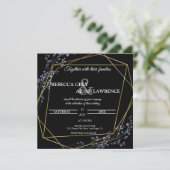 Einladung zur Hochzeit (Stehend Vorderseite)