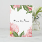 Einladung zur Hochzeit (Stehend Vorderseite)