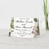 Einladung zur Hochzeit (Rückseite)