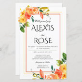 Einladung zur Hochzeit (Vorne/Hinten)