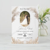 Einladung zur Hochzeit (Stehend Vorderseite)