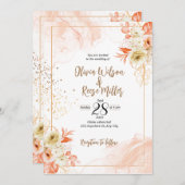 Einladung zur Hochzeit 12x18 in (Vorne/Hinten)