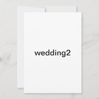 Einladung zur Hochzeit 2
