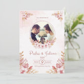 Einladung zur Hochzeit 2024 (Stehend Vorderseite)