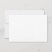 Einladung zur Hochzeit | A+ Navy Blue (Rückseite)