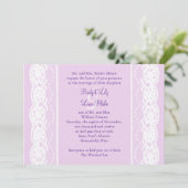 Einladung zur Hochzeit aller Vintagen französische (Stehend Vorderseite)