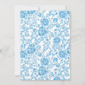 Einladung zur Hochzeit am hellblauen Grenzübergang (Rückseite)