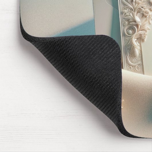 Einladung zur Hochzeit am Strand Mousepad (Ecke)