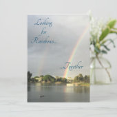 Einladung zur Hochzeit/Ankündigung (Stehend Vorderseite)