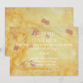 Einladung zur Hochzeit Asiatischer Einfluss Liebes (Vorne/Hinten)