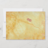 Einladung zur Hochzeit Asiatischer Einfluss Liebes (Rückseite)