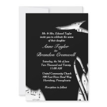 Einladung zur Hochzeit atemberaubender Abstrakter