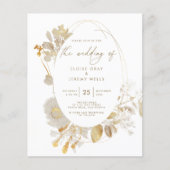 Einladung zur Hochzeit Bella (Vorderseite)