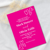 Einladung zur Hochzeit | Blumenromantische Hochzei