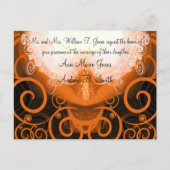 Einladung zur Hochzeit Cala Lily (Vorderseite)