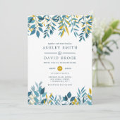 Einladung zur Hochzeit der Botanischen Wasserfauna (Stehend Vorderseite)