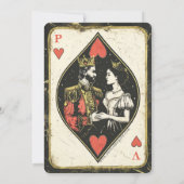 Einladung zur Hochzeit der Königin und Königin-Pok (Rückseite)