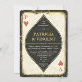 Einladung zur Hochzeit der Königin und Königin-Pok (Vorderseite)