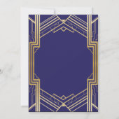 Einladung zur Hochzeit der Marine 1920er Jahre Gol (Rückseite)