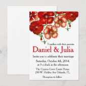 Einladung zur Hochzeit der Roten Narbe (Vorne/Hinten)