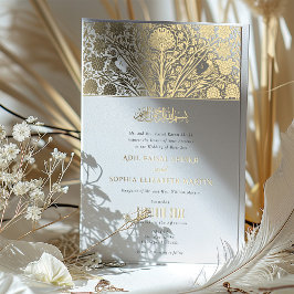 Einladung zur Hochzeit der Viktorianischen islamis