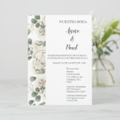 Einladung zur Hochzeit der Weißen Blume