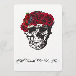 Einladung zur Hochzeit des Schädels - Bis zum Tod 