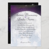 Einladung zur Hochzeit des Weltraums (Vorne/Hinten)