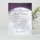 Einladung zur Hochzeit des Weltraums (Stehend Vorderseite)