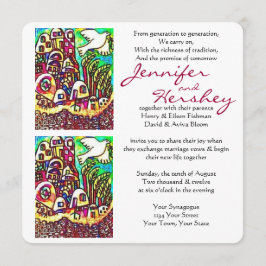 Einladung zur Hochzeit - Dove of Peace City of Isr