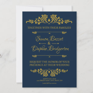 Einladung zur Hochzeit: Eine Gilded-Affäre