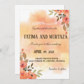 Einladung zur Hochzeit, Einladung zur Musik (Vorne/Hinten)