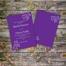 Einladung zur Hochzeit - elegant und individuell a