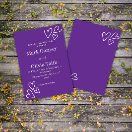 Einladung zur Hochzeit - elegant und individuell a