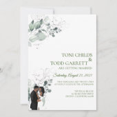 Einladung zur Hochzeit| Flora  (Vorderseite)