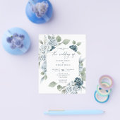 Einladung zur Hochzeit | Flyer (Einzeln)