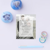 Einladung zur Hochzeit Flyer (Einzeln)