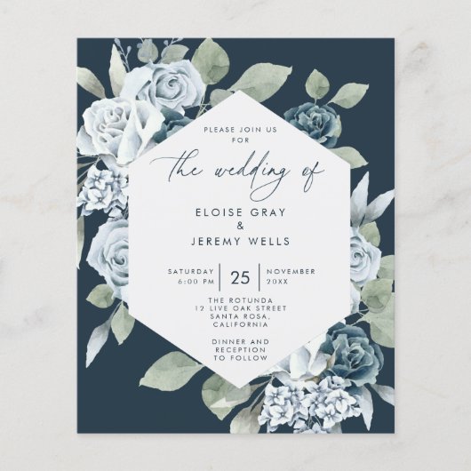 Einladung zur Hochzeit | FLYER (Vorne)