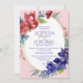 Einladung zur Hochzeit | Frohes Wasser (Vorderseite)