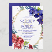 Einladung zur Hochzeit | Frohes Wasser (Vorne/Hinten)