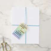 Einladung zur Hochzeit Geschenkanhänger (Mit Garn)
