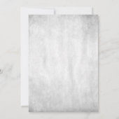 Einladung zur Hochzeit grüner Schmetterlinge (Rückseite)